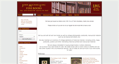 Desktop Screenshot of jmlbooks.com